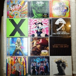 Lot Of 12 2000's Pop Dance CD Madonna Lady Gaga Mika Britney Spears Bundle Lot